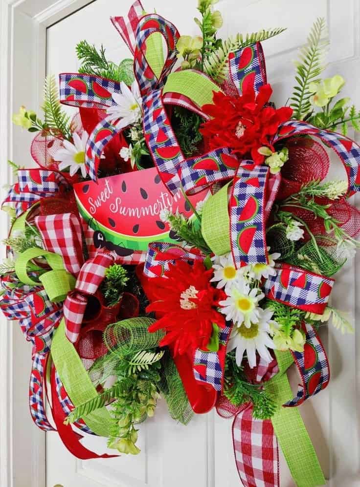 WATERMELON WREATH