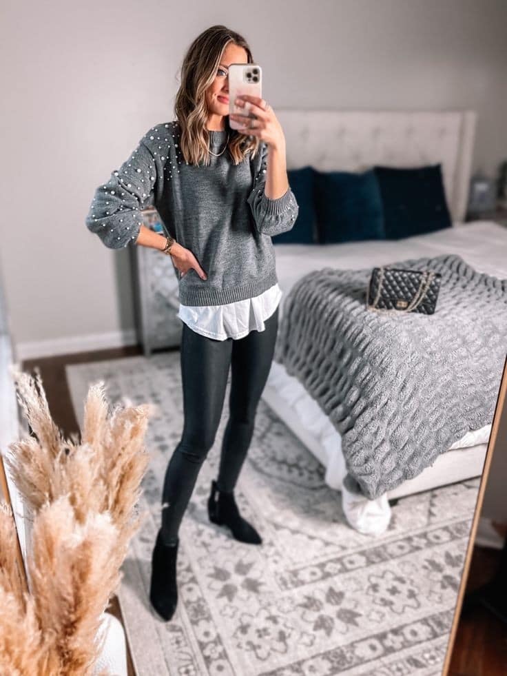 SWEATER + LEGGINGS