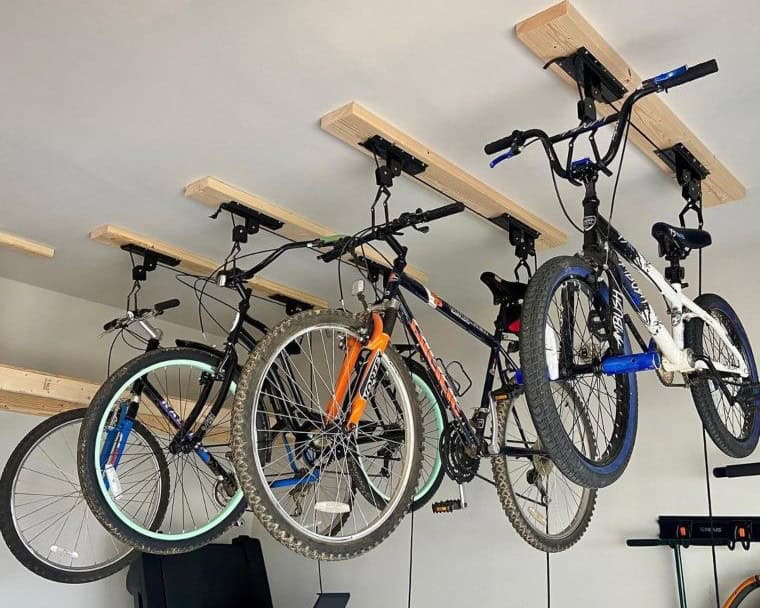 Suspended Bike Storage