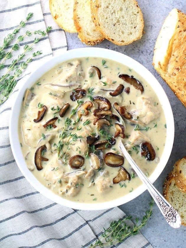 CHICKEN MUSHROOM SOUP