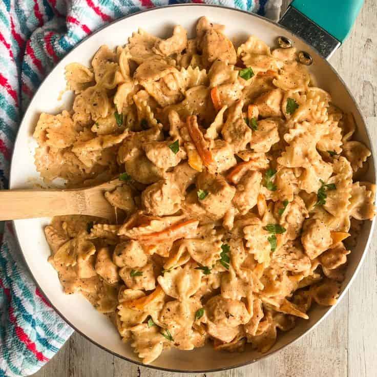 CREAMY CAJUN CHICKEN PASTA