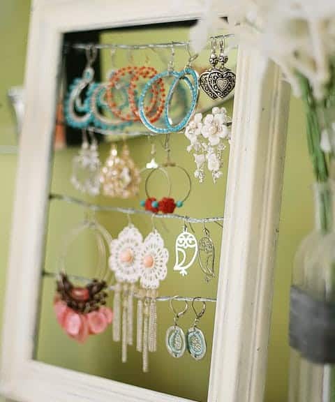 DIY Earring Display