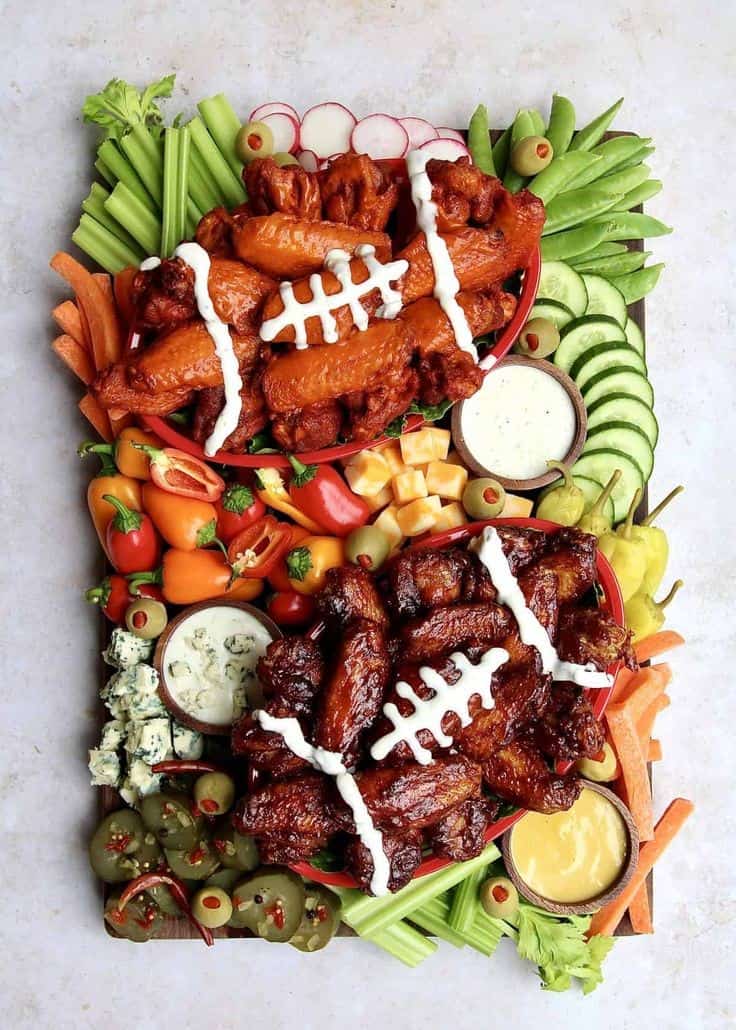 GAME DAY CHARCUTERIE BOARD