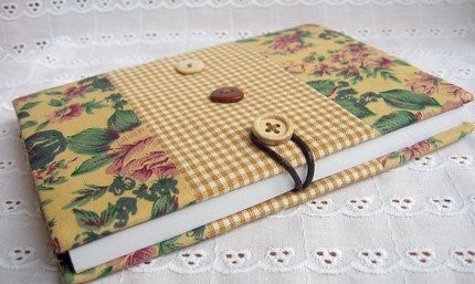 DIY Fabric Book Covers