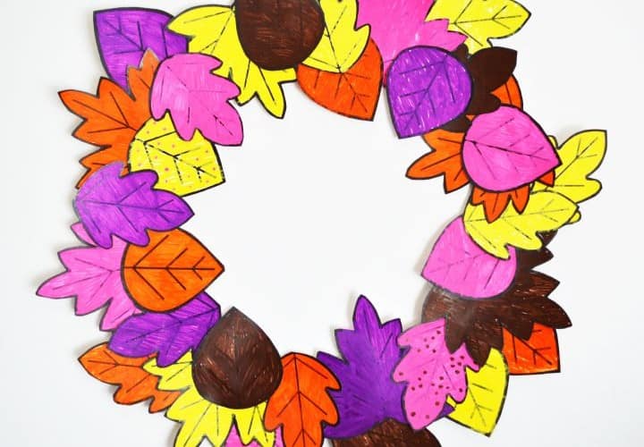 Fall Leaf Wreath