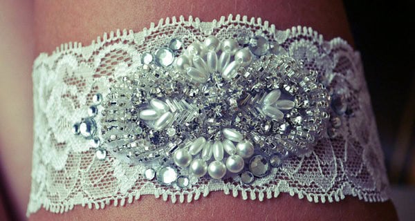 DIY Wedding Garter