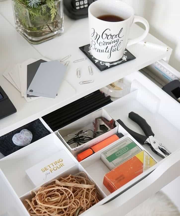 Organizing Your Desk Drawers