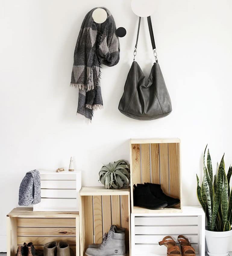 DIY Entryway Organization