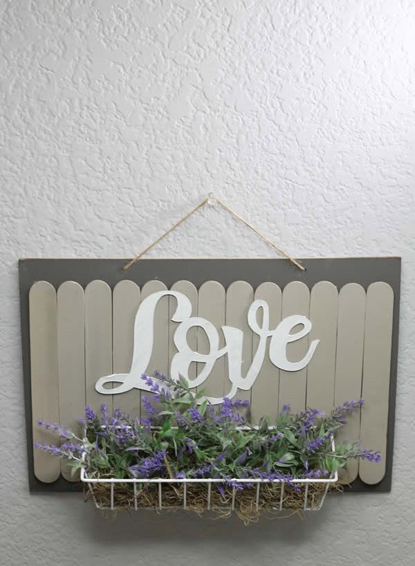 Farmhouse-style Welcome Sign