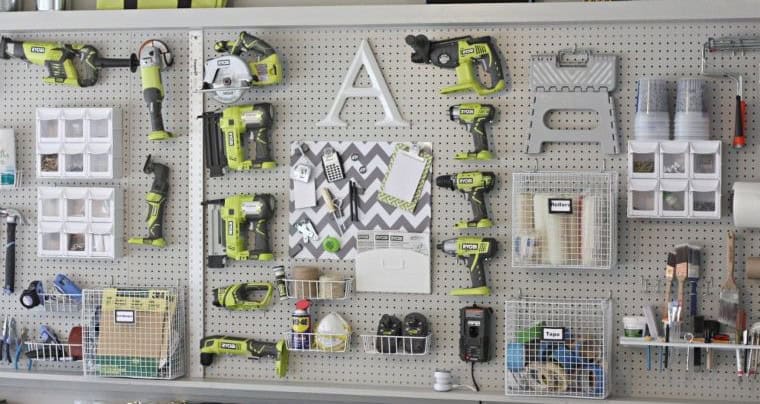 Dominate a Wall with a Pegboard