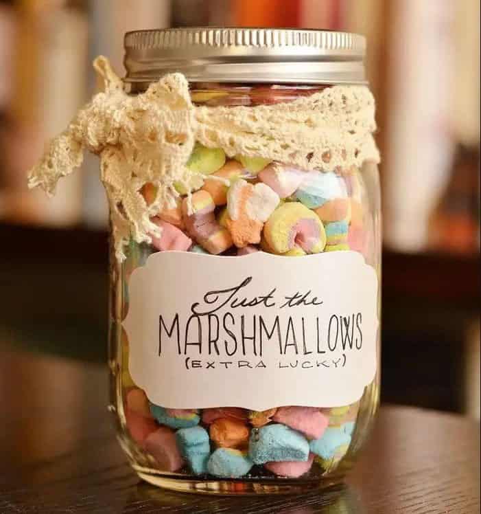 Lucky Charms Marshmallow Jar Gift