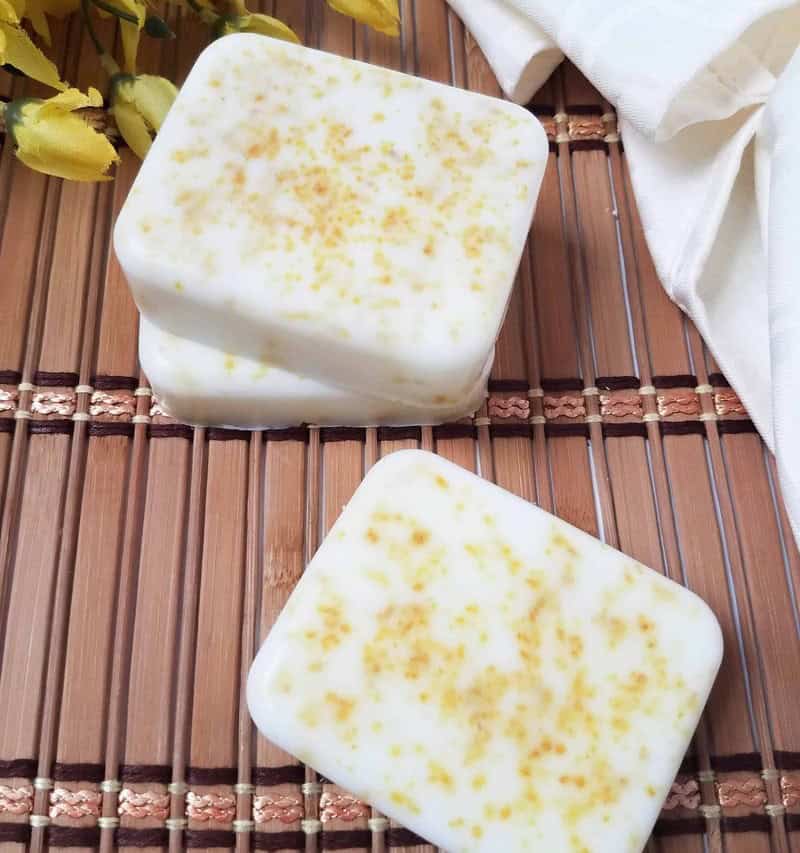 DIY Lemon Soap