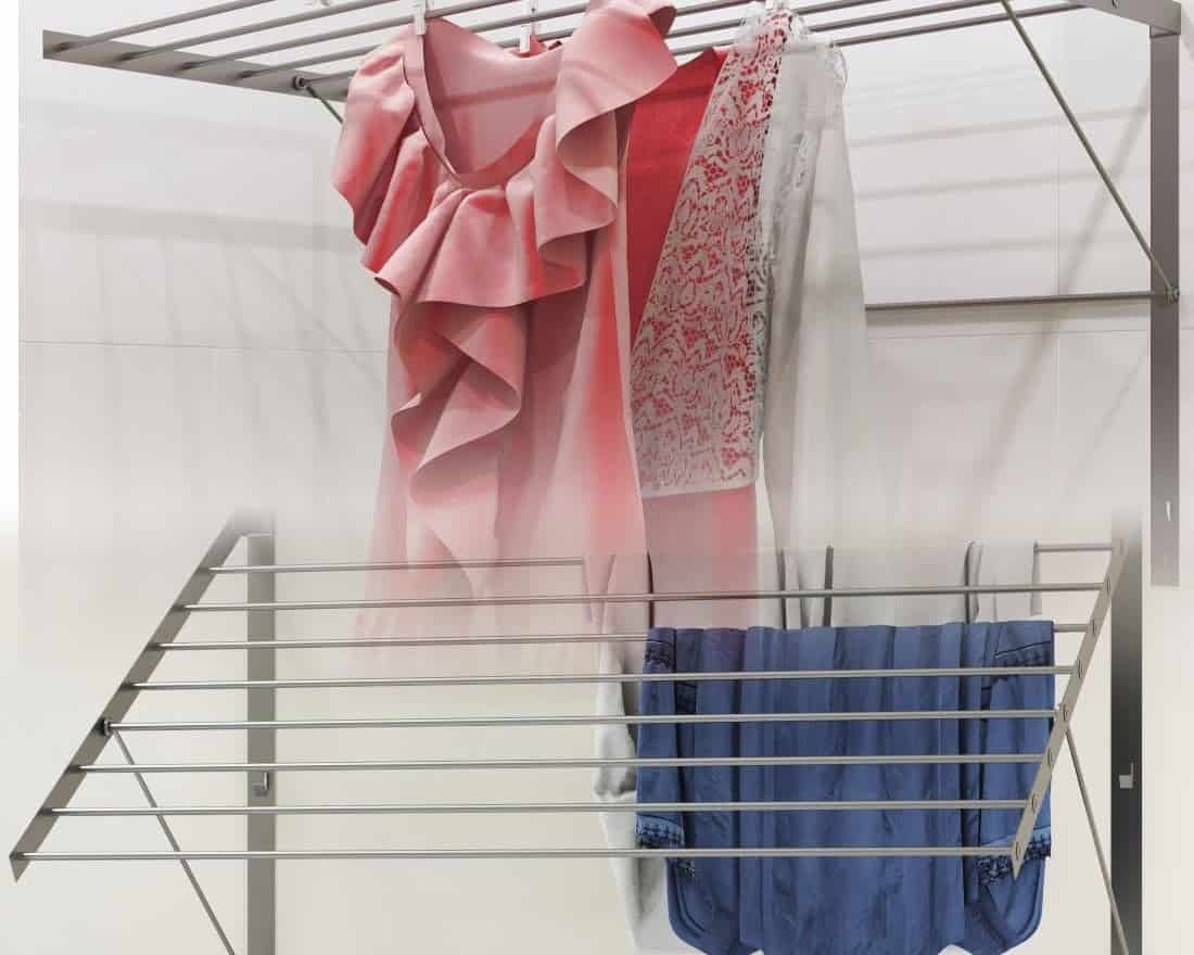 Hang Drying Rack on the Wall