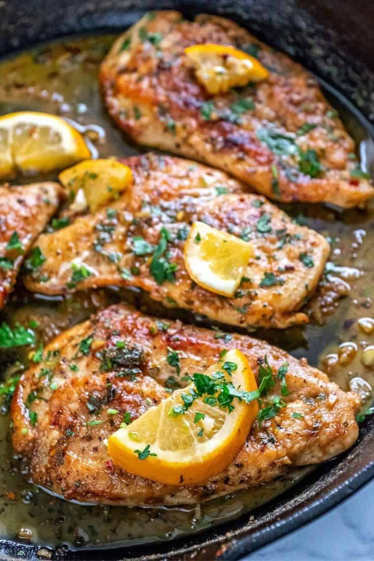 LEMON BUTTER CHICKEN