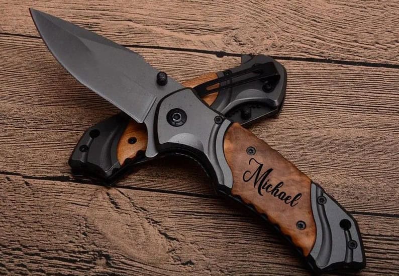 Engraved Pocket Knife