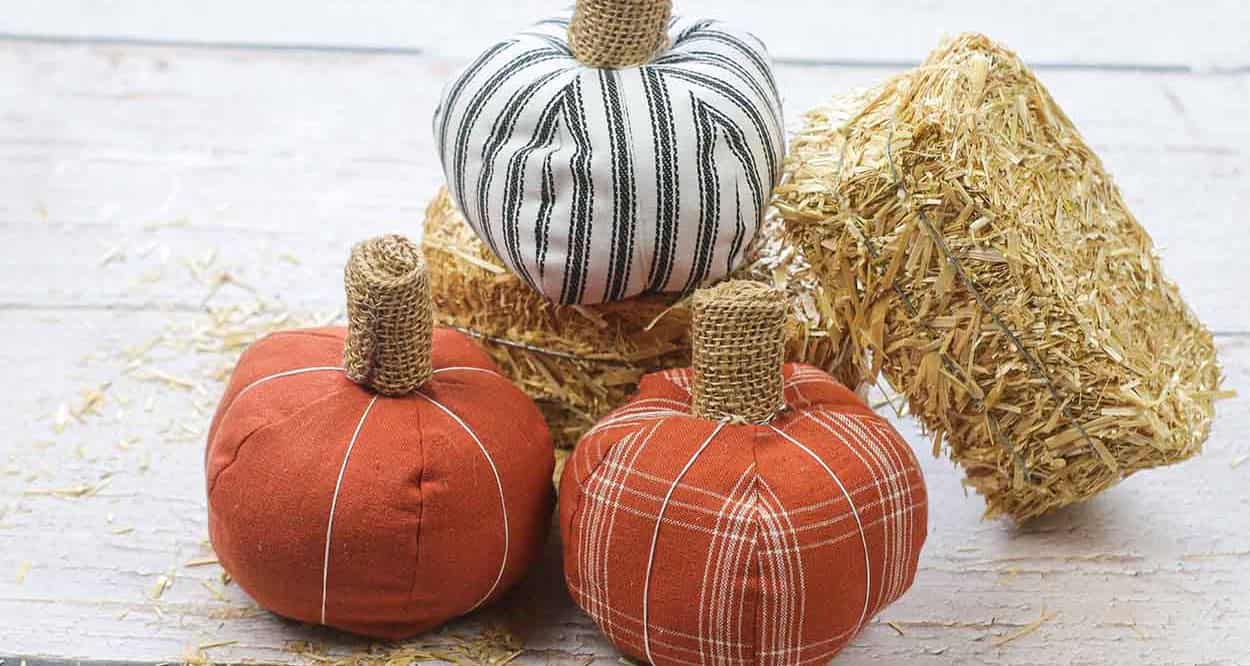 Fabric Pumpkins