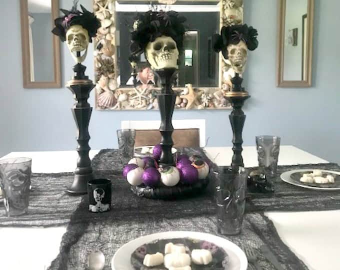 Day of the Dead Table Setup