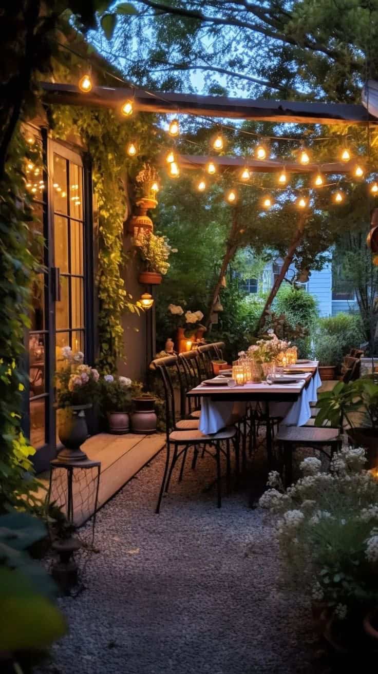 ENCHANTING OUTDOOR SPACE