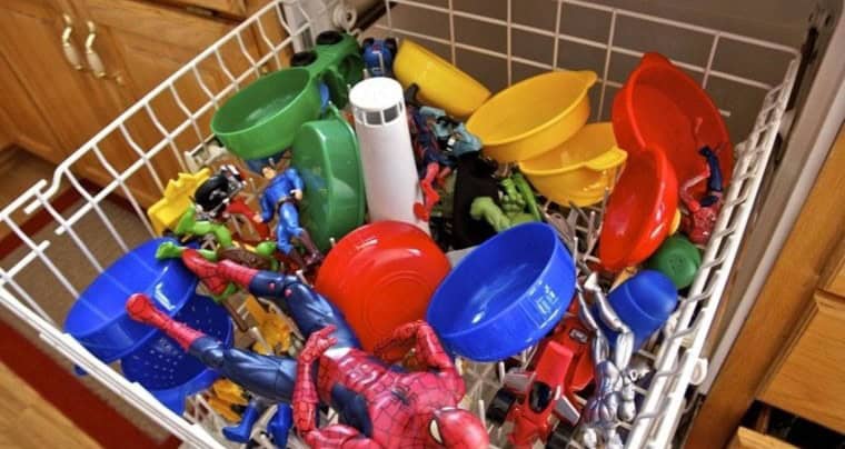 The Toys Can Go Into the Dishwasher