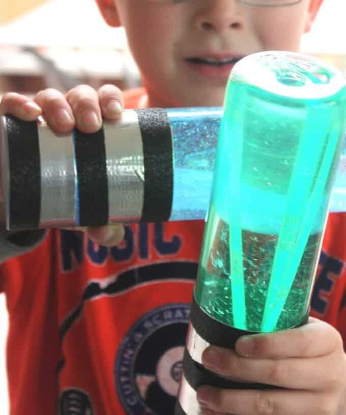 Light Saber Sensory Bottle