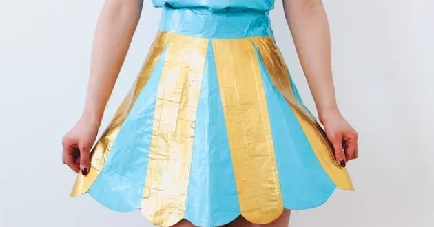 DIY Duct Tape Dress