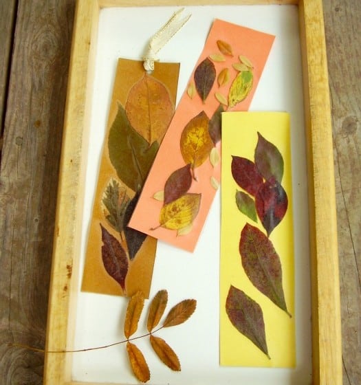 Fall Leaves Bookmark