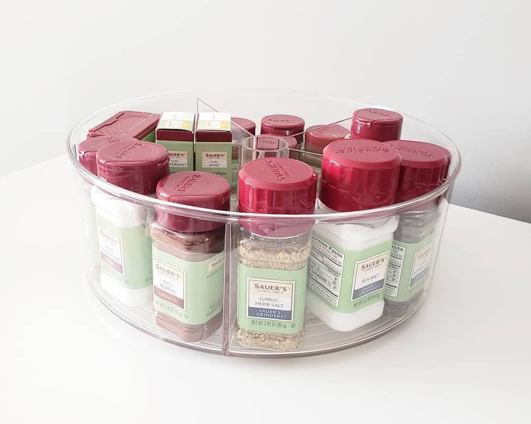 Spinning Organizer for Spices and Condiments