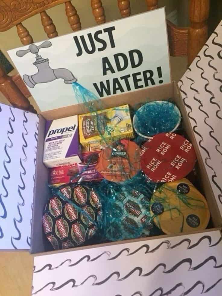 JUST ADD WATER