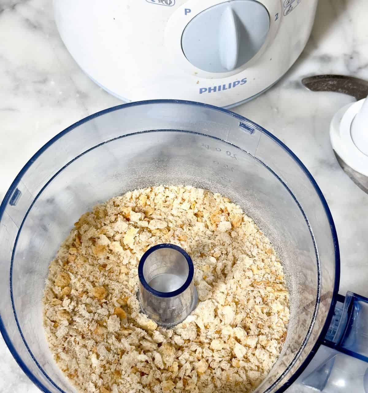 Make Breadcrumbs from Dried Out Bread Instead of Throwing it Away