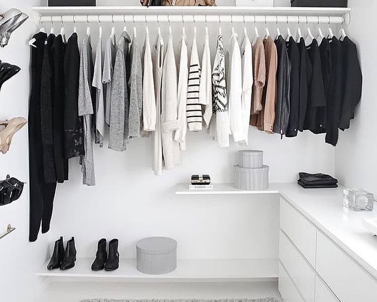 Floating Closet Rail