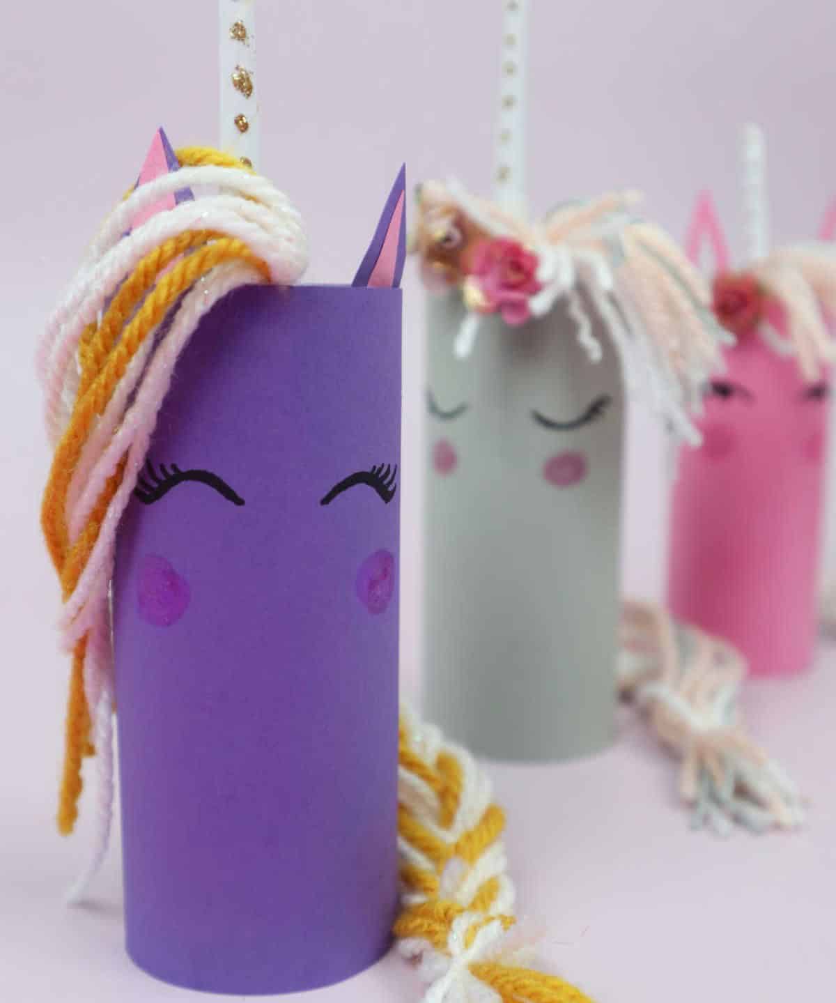 Unicorn Toilet Roll Craft