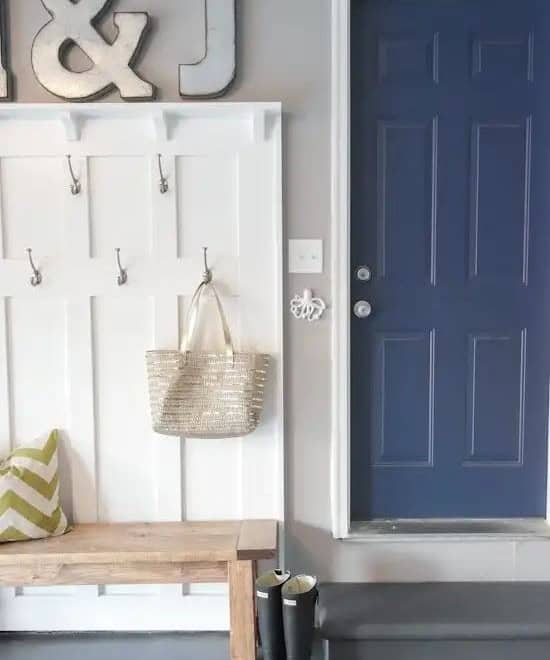 Simple Mudroom Makeover