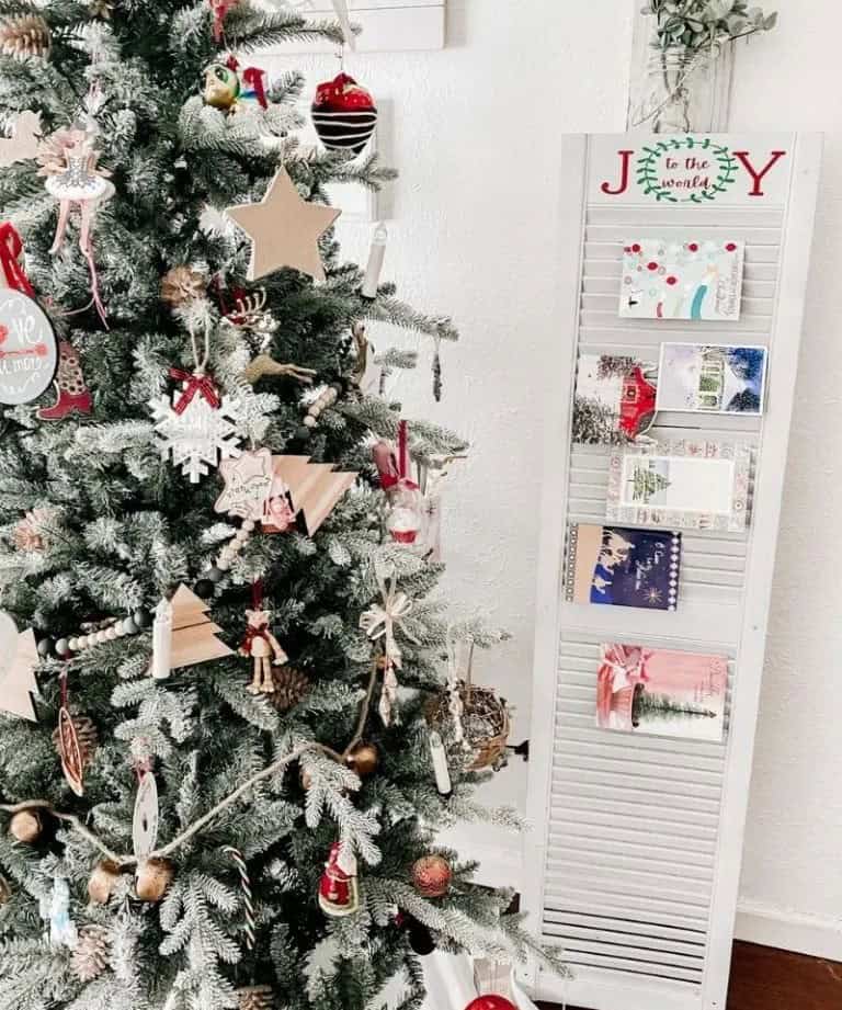 Christmas Card Display