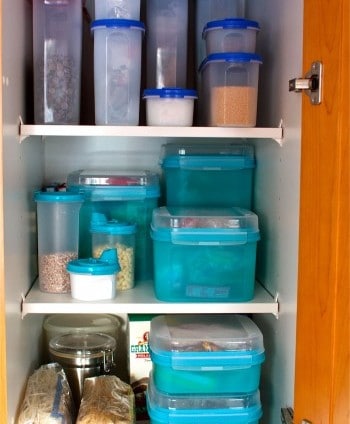 Container Kitchen Organization