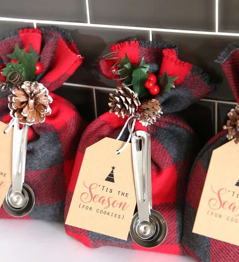 DIY Cookie Mix Gift Sack