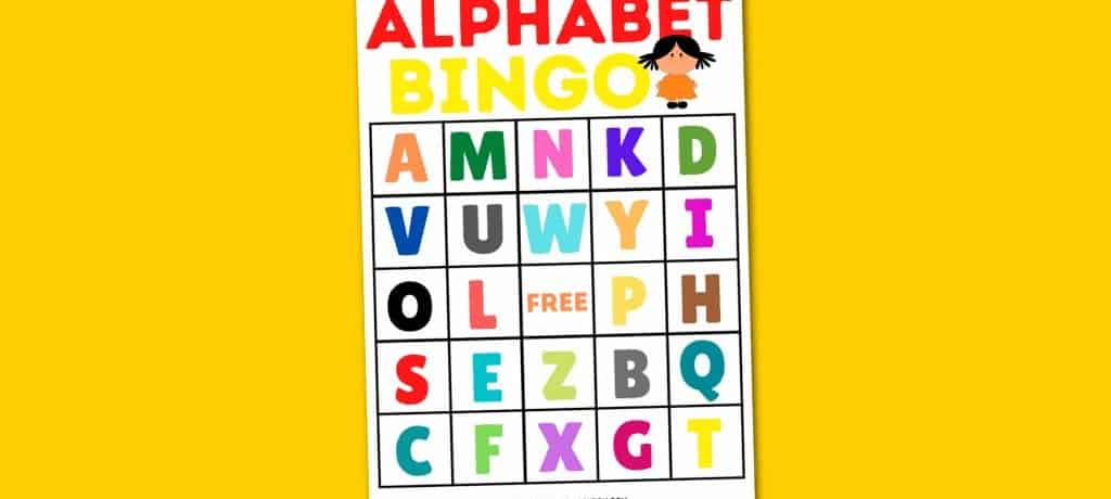 Alphabet Bingo Game