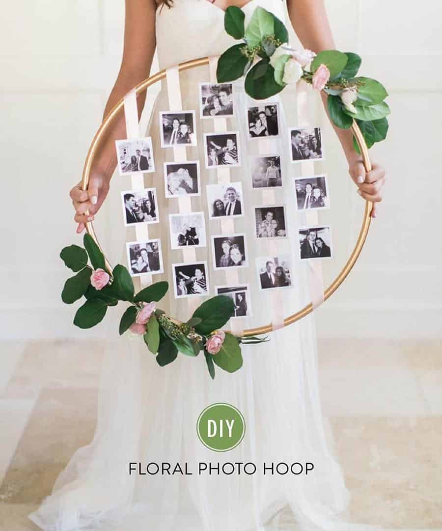 DIY Photo Hoop