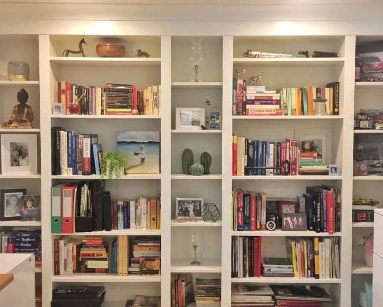 Billy Bookcase Built-In Shelving