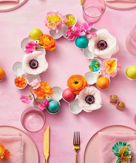 Easter Table Wreath