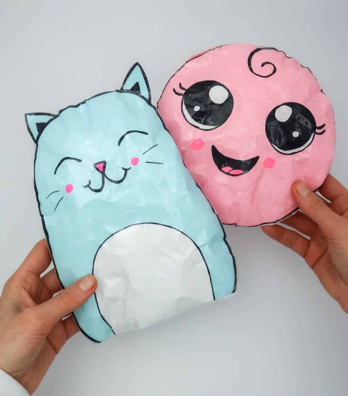 How to Make Paper Squishies (with Free Printable)