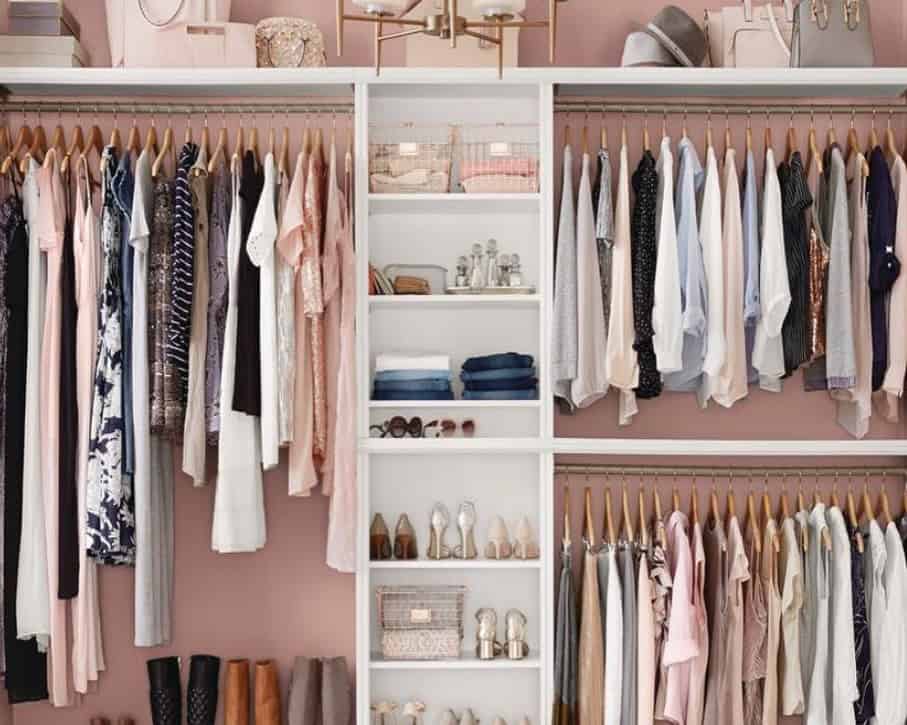 Center Your Closet Around a Pillar