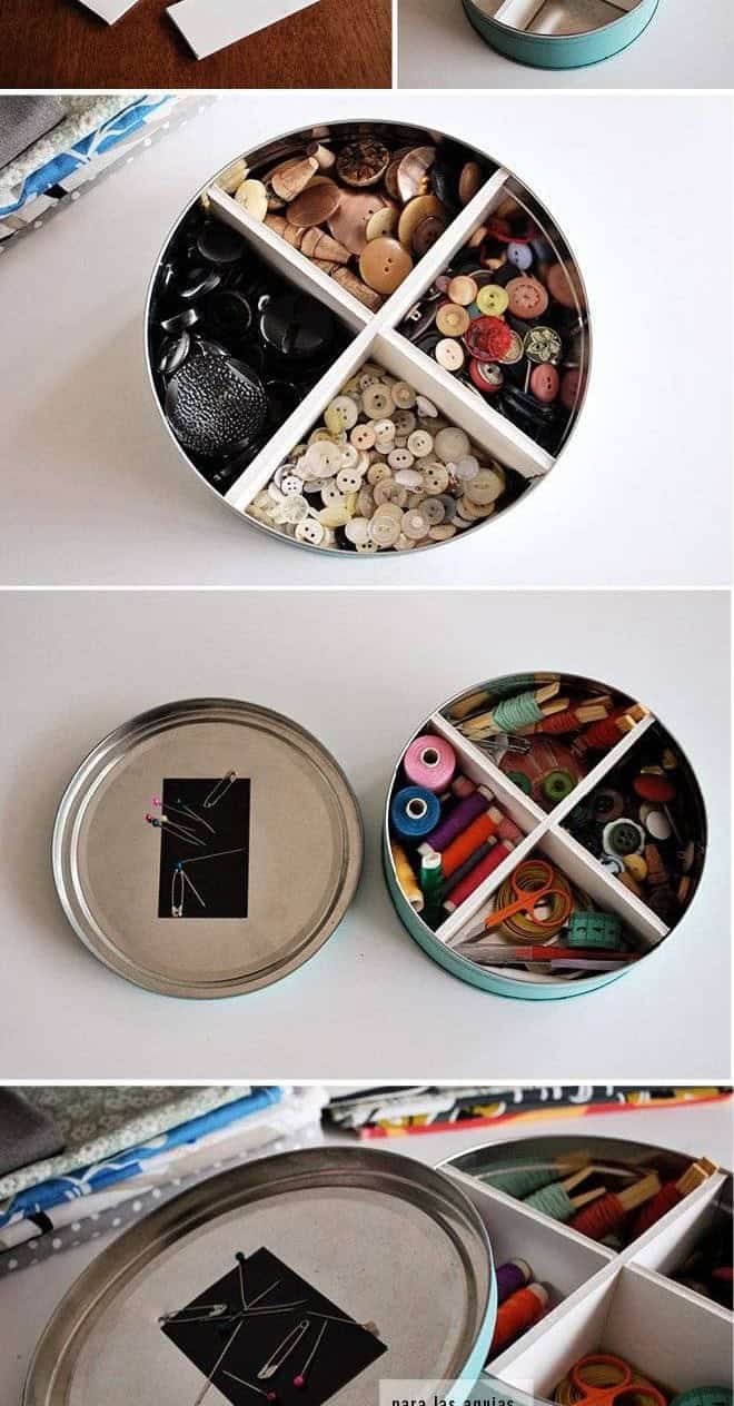 DIY Magnetic Storage Container