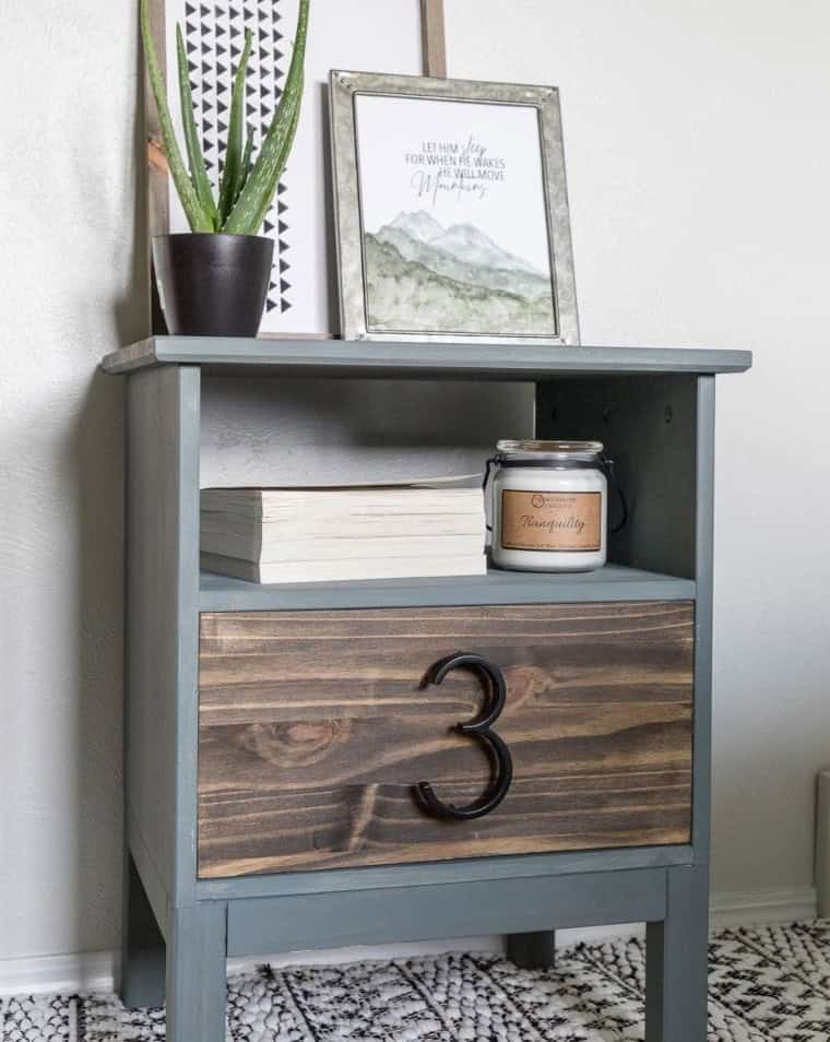 Colorblock Nightstand