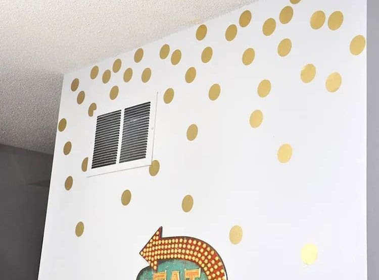 Gold Wall Decals