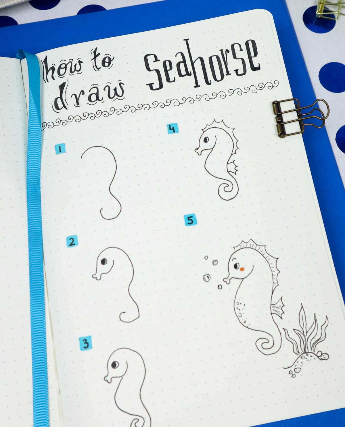 Seahorse Step-by-Step