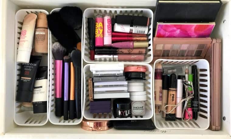 Sort Out the Messy Makeup Drawers