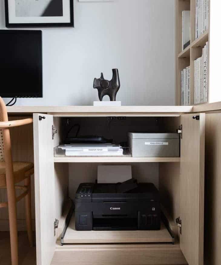 Use a Sliding Rack for Your Printer