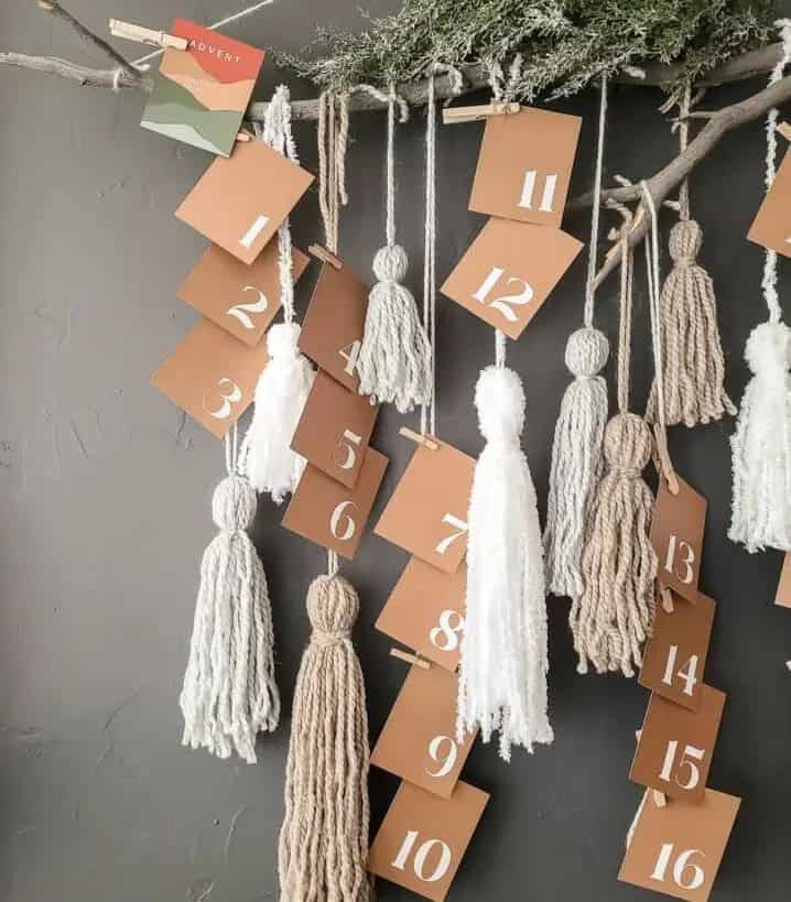 Boho Advent Calendar