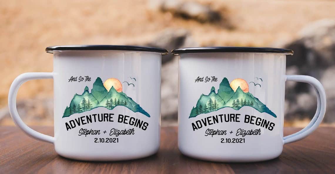 Wedding Camping Mugs