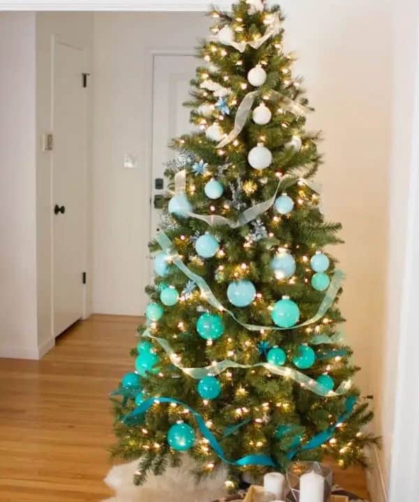 DIY Ombre Christmas Tree